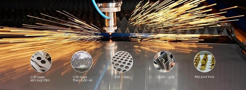 Các dịch vụ gia công kim loại tại Đa Hình
