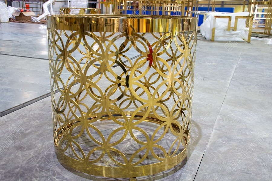 chân bàn inox tròn