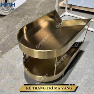 kệ trang trí phòng khách hiện đại