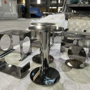 bàn tròn inox 304