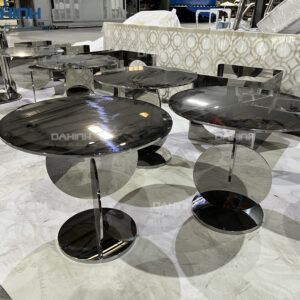 bàn tròn inox 304