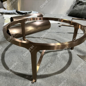 bàn trà chân inox