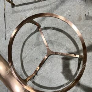 bàn trà chân inox