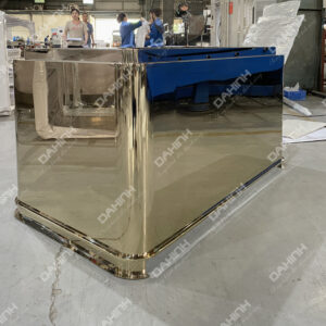 bàn inox hình chữ nhật