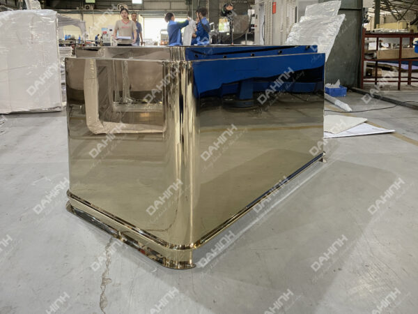 bàn inox hình chữ nhật