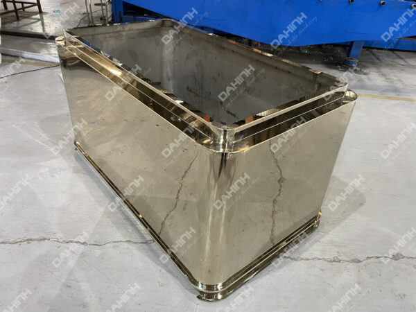 bàn inox hình chữ nhật