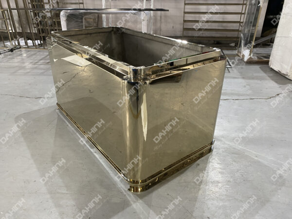 bàn inox hình chữ nhật