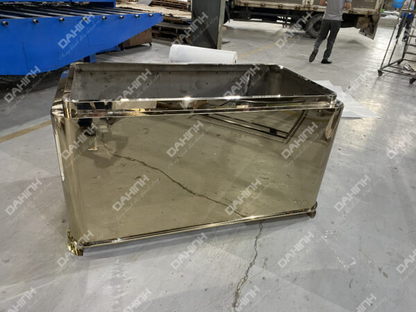 bàn inox hình chữ nhật
