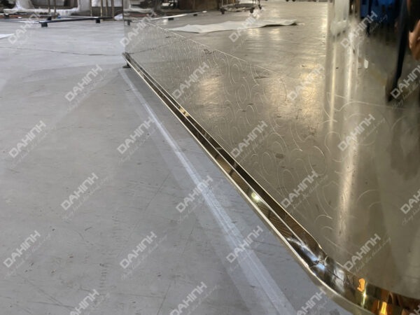 bàn inox hình chữ nhật
