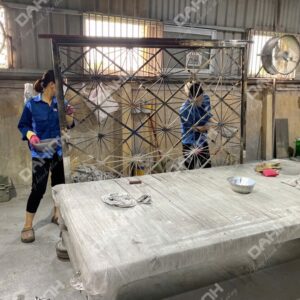 vách ngăn cầu thang đẹp hiện đại