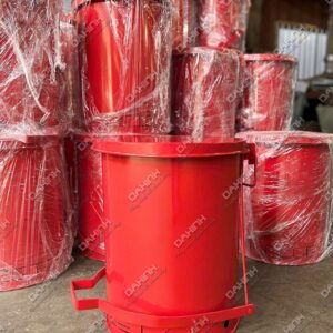 thùng rác inox đạp chân